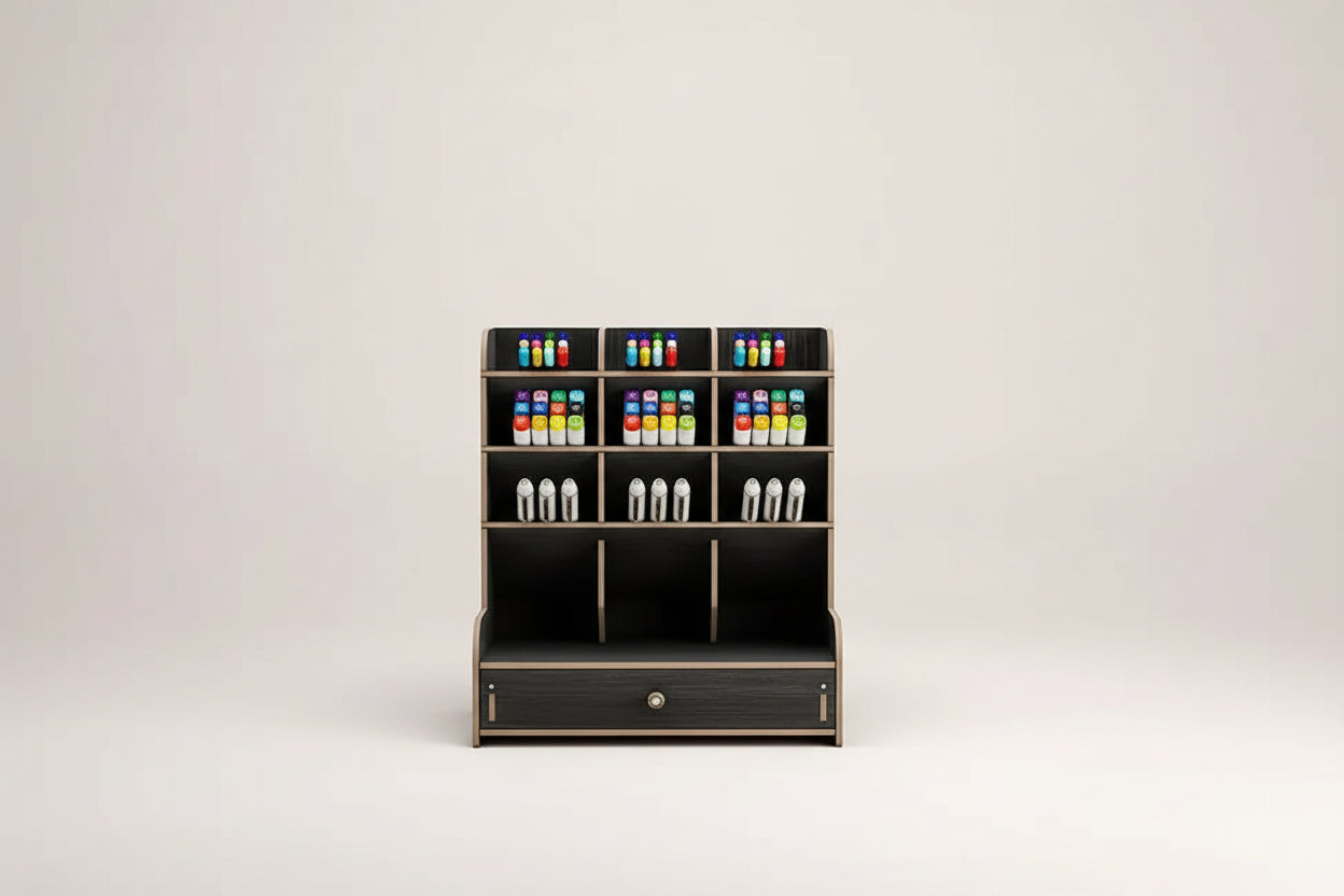 Wooden Desk Organizer