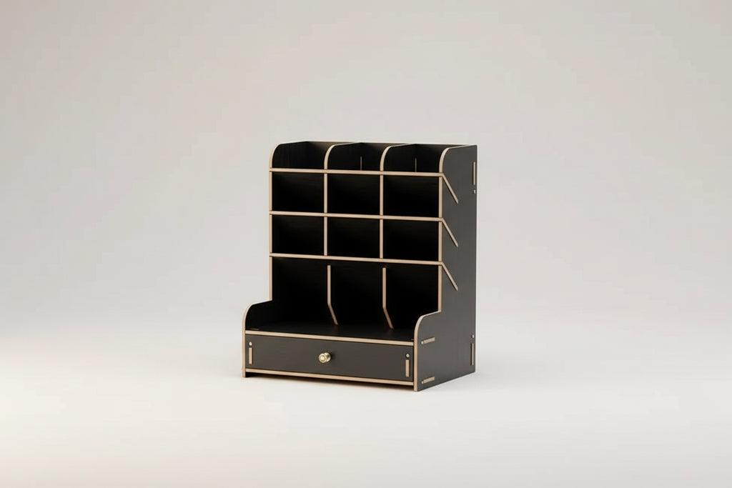 Wooden Desk Organizer