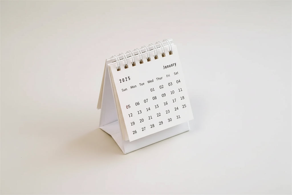 Small Desk Calendar